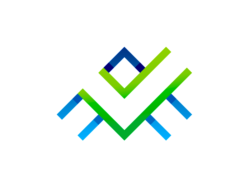 Checkmark Logo - Letter A + checkmark logo design symbol by Alex Tass, logo designer