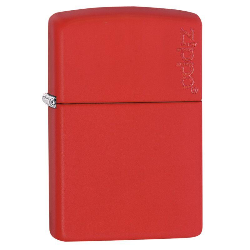 Red Electronic Logo - Red Matte with Zippo Logo - Official Zippo Shop UK