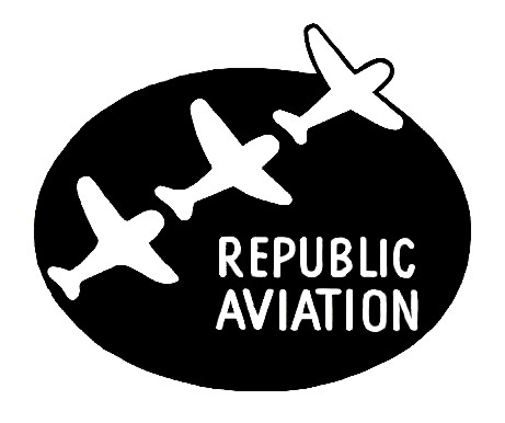 GA Aircraft Logo - Republic Aviation
