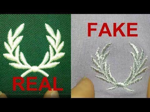 Fred Perry Logo - Real vs Fake Fred Perry comparison. How to spot fake Fred Perry