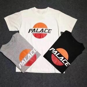 Sports Palace Logo - Graphic TEE Unisex PALACE LOGO Cotton Crew Neck Sports Cotton Basic ...