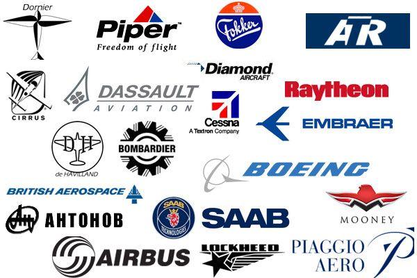 Airplane Company Names List