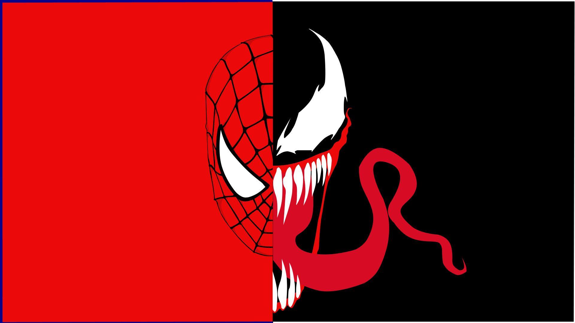 Spider-Man Venom Logo - Venom Logo Wallpaper