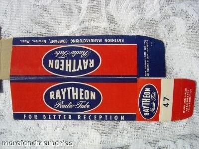 Old Raytheon Logo - OLD RAYTHEON Radio Tube Store DISPLAY Advertising SIGN | #28958296