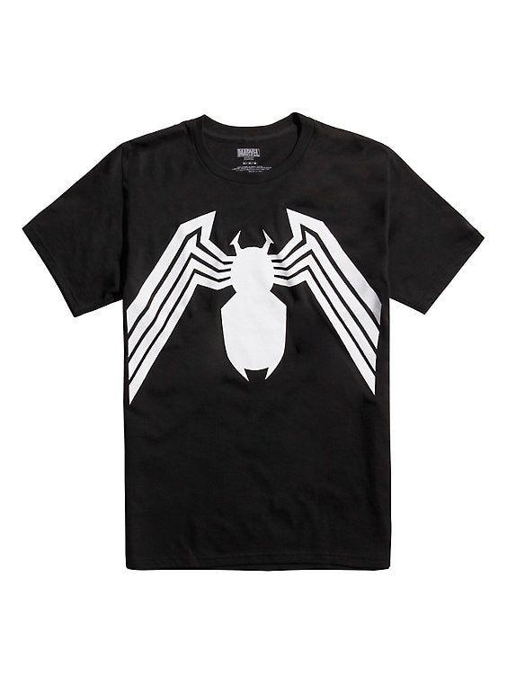 Spider-Man Venom Logo - Marvel Spider-Man Venom Logo T-Shirt