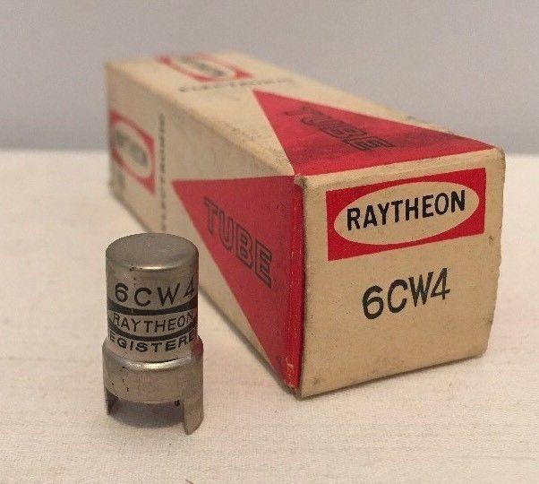 Old Raytheon Logo - Vintage NOS Raytheon Electronic Tube 6CW4 Old Stock From Retired ...
