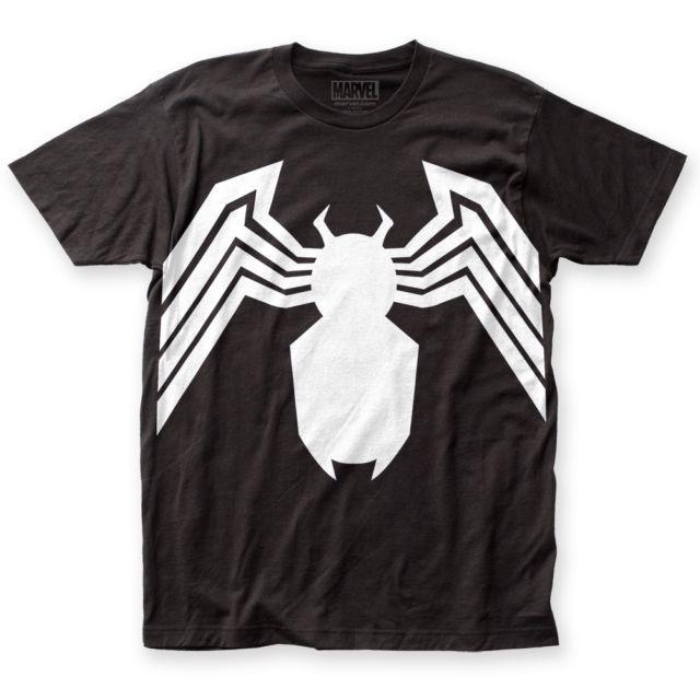 Spider-Man Venom Logo - Spiderman Venom Suit T-shirt Black Small | eBay