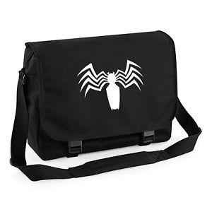 Spider-Man Venom Logo - Ultimate Spider Man Venom Logo Messenger Bag, Marvel Comics, Superhero