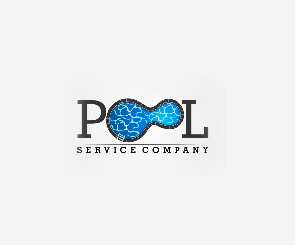 Service Logo - 102+ Best Logos for Pool Company Services, Cleaning & Repair
