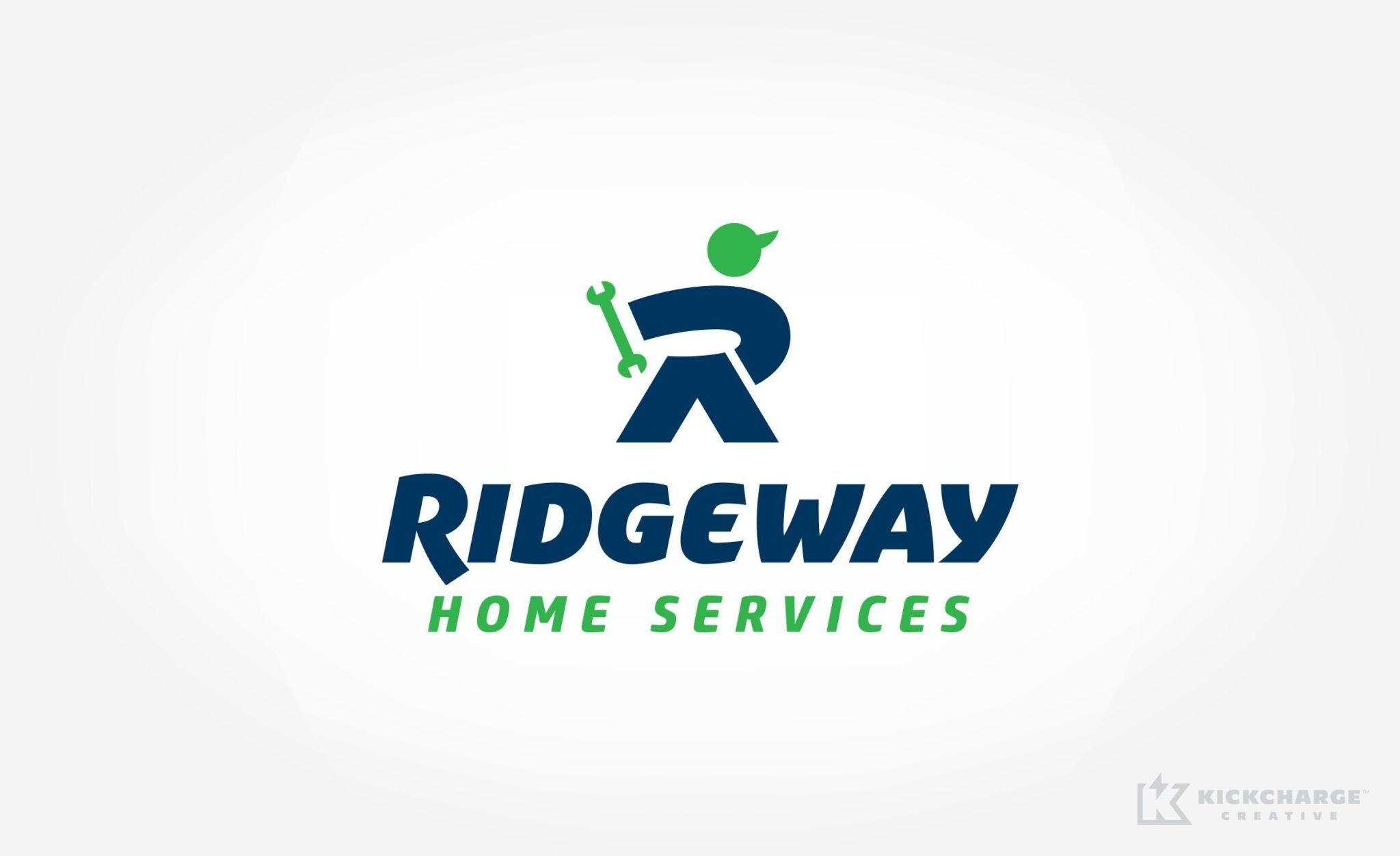 Home Service Logo - Ridgeway Home Services - KickCharge Creative | kickcharge.com ...