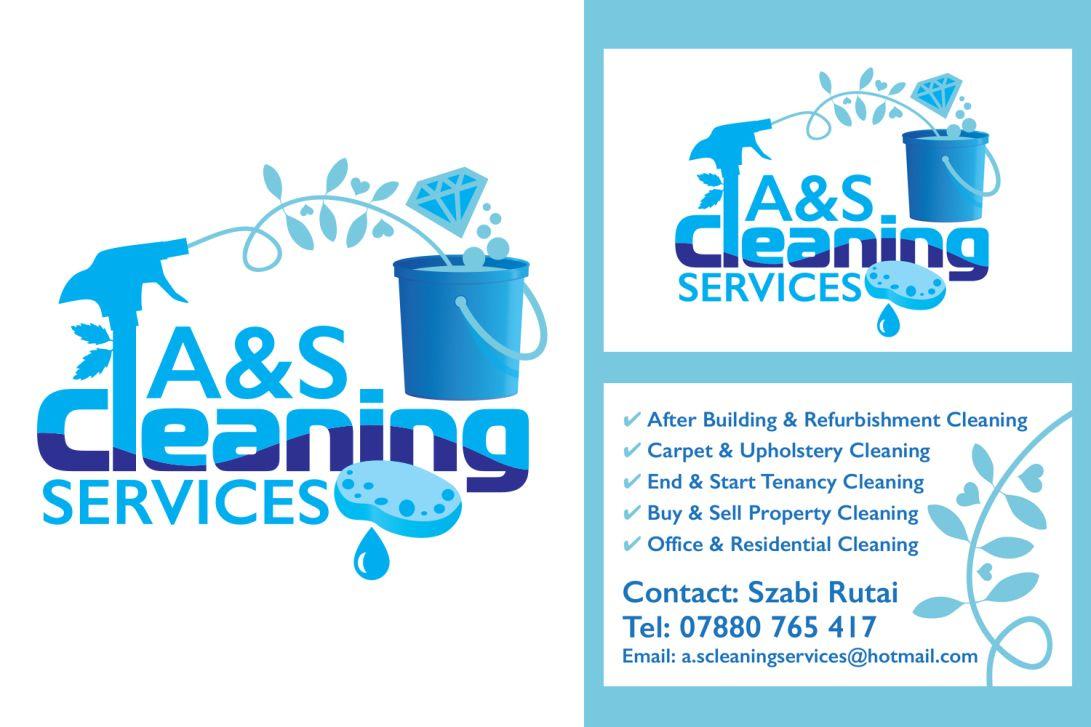 Google Services Logo - A&S Cleaning Services Logo & Business Card – Sara Tyler Reese Portfolio