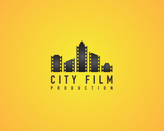 Film Production Logo - City Film Production Designed