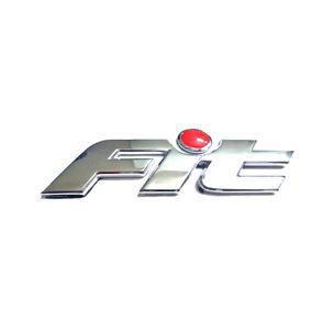 Honda Fit Logo - For Honda Fit Emblem Red Dot Letter logo badge sticke Sir Acurr ...