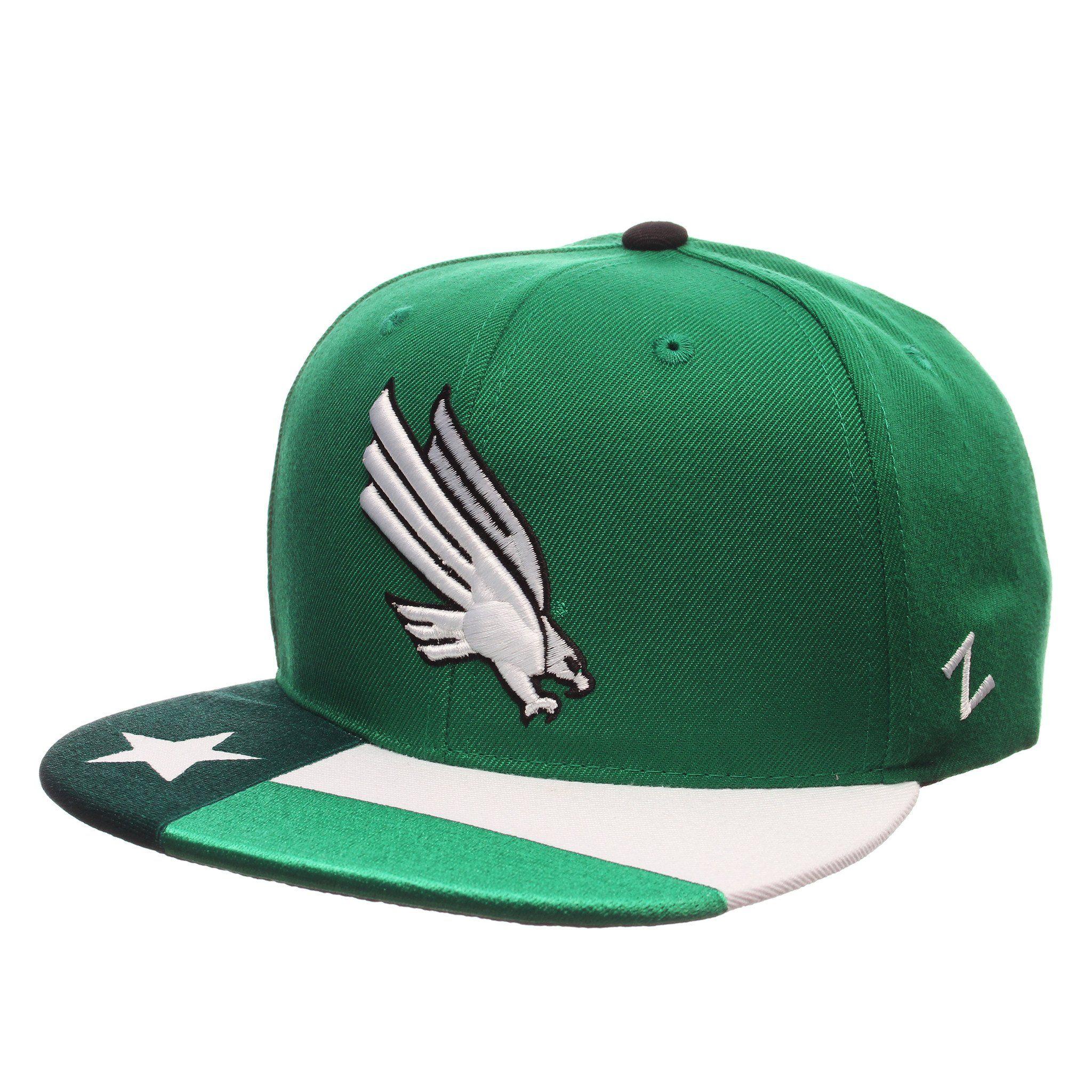 Texas Flag Eagle Logo - North Texas Flag Snapback – Zephyr Headwear