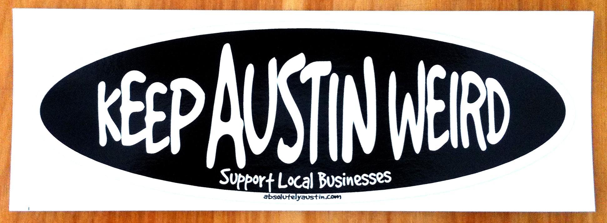 Keep Austin Weird Logo - Keep Austin Weird Bumper Sticker | BookPeople
