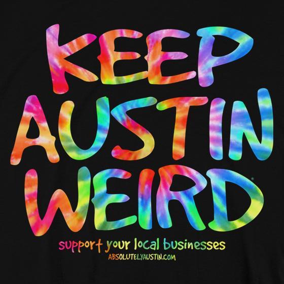 Keep Austin Weird Logo - Keep Austin Weird Tie Dye – Outhouse Designs