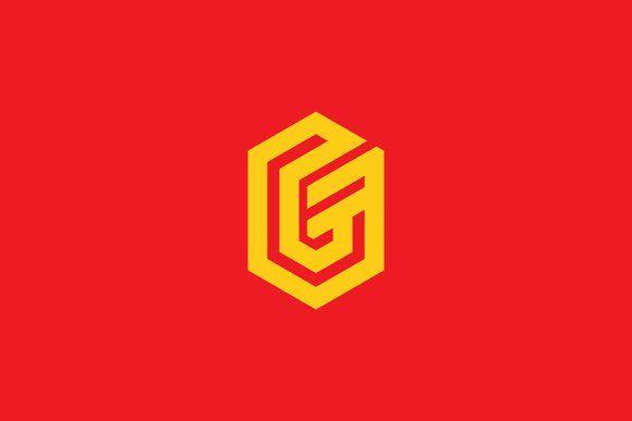 Red Abstract Logo - Abstract Logo Logo Templates Creative Market