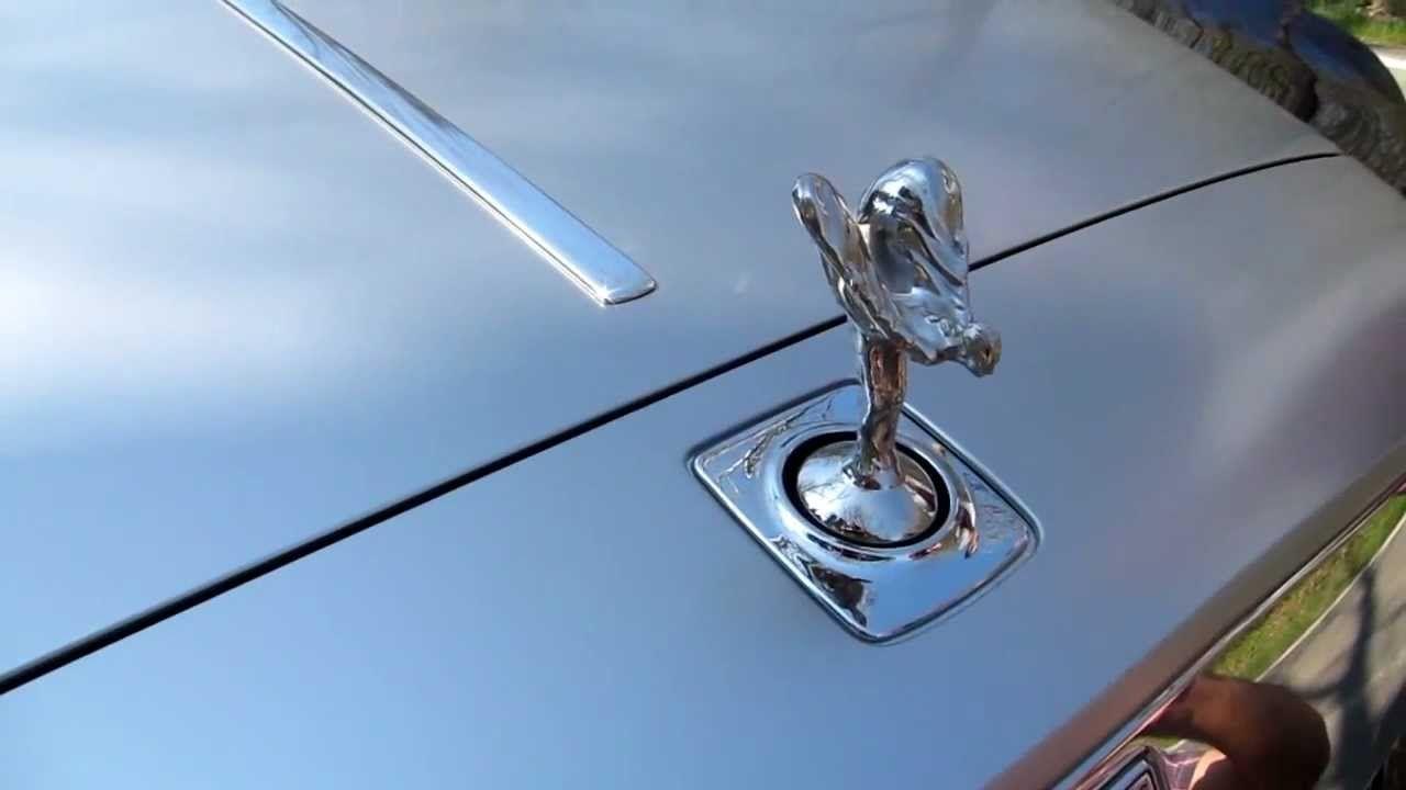 Phantom Car Logo - Rolls Royce logo retracting - YouTube