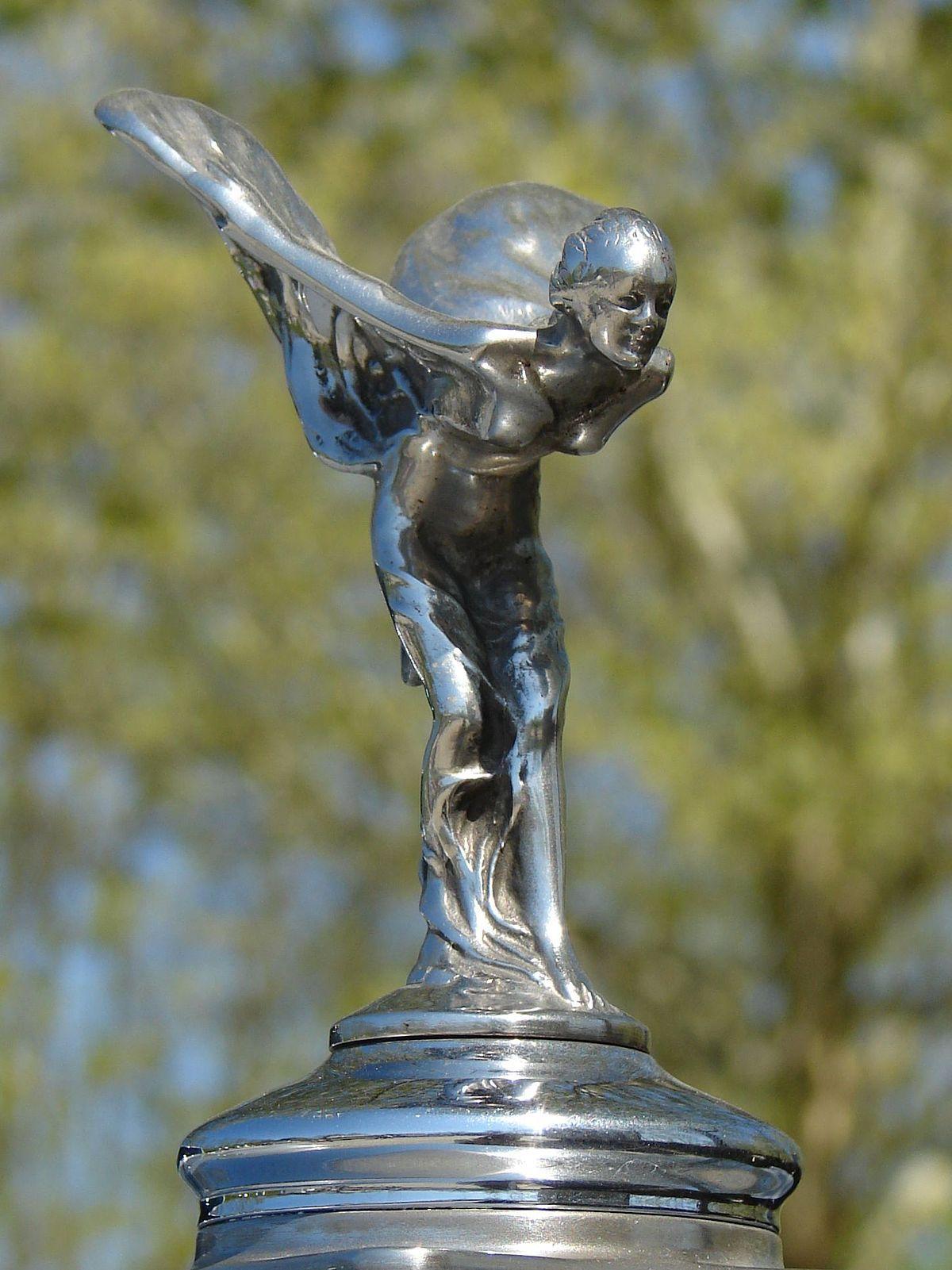 Flying Woman Logo - Spirit of Ecstasy