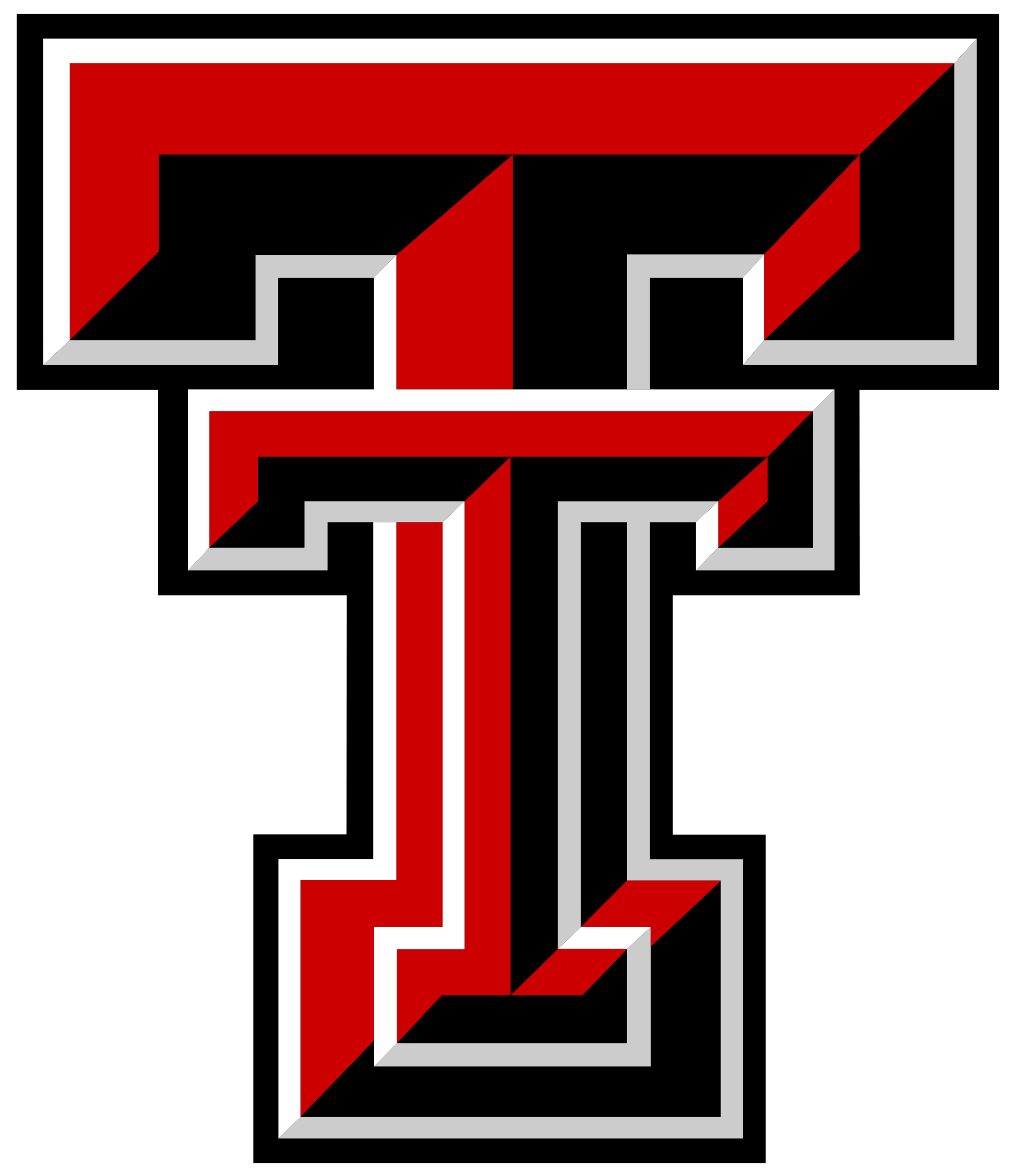 Red and Black Knights Basketball Logo - Texas Tech Red Raiders basketball