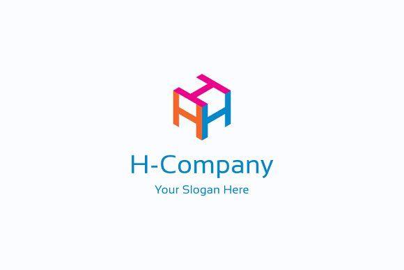 H Company Logo - H company logo Logo Templates Creative Market