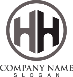 H Company Logo - H Letter Company Logo Vector (.AI) Free Download