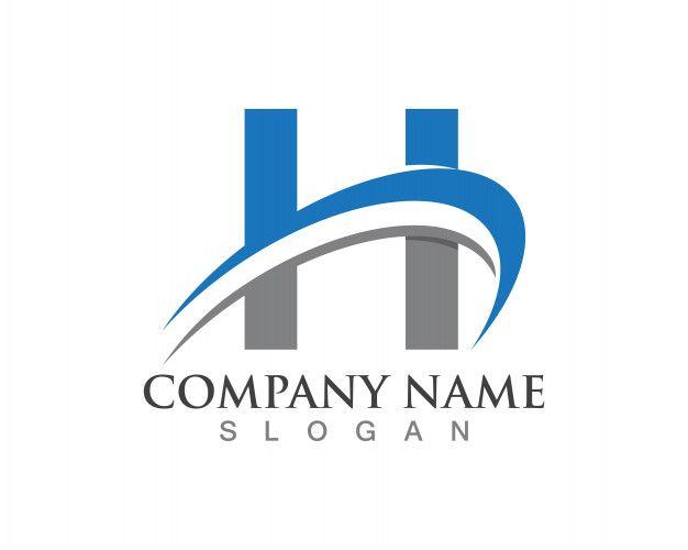 H Company Logo - H letter logos template Vector | Premium Download