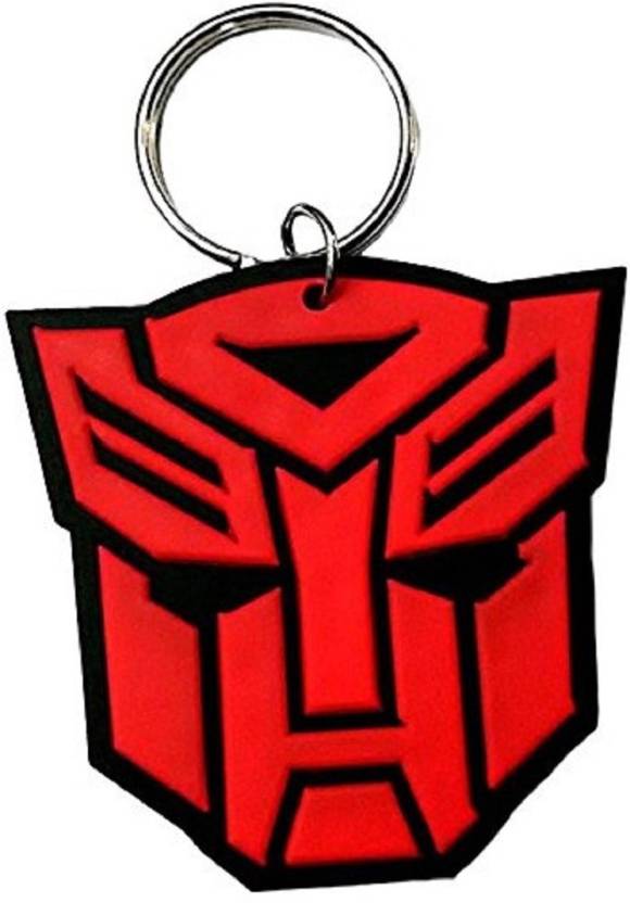 Red Transformer Logo - GCT Transformers Superhero Autobot Logo Red & Black Double Sided ...