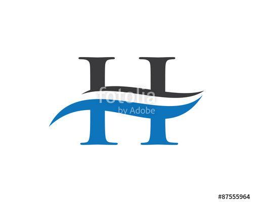 H Company Logo - H Wave Logo Company Stock Image And Royalty Free Vector Files