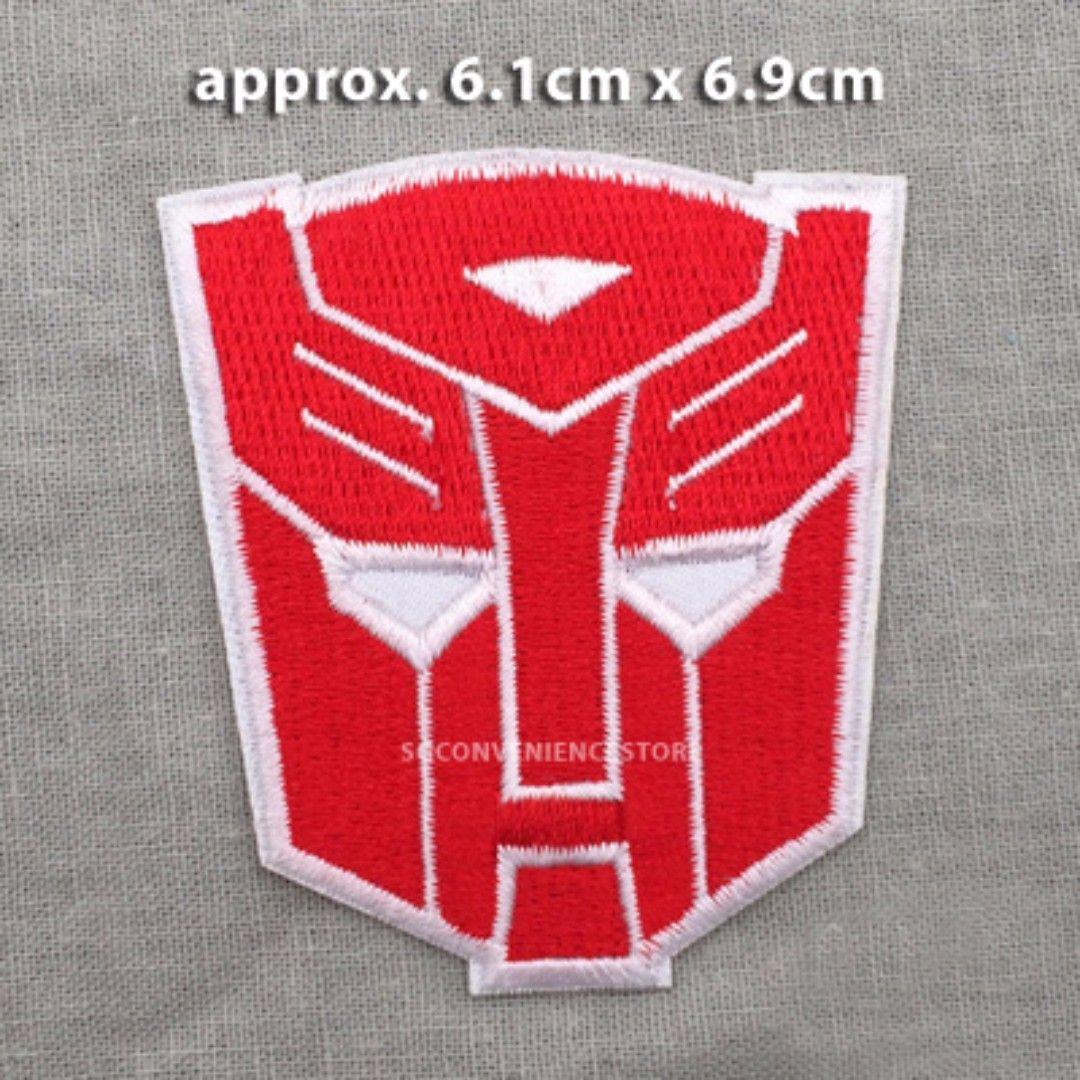 Red Transformer Logo - Movie Character Red Transformer Logo Autobots Optimus Prime DIY ...
