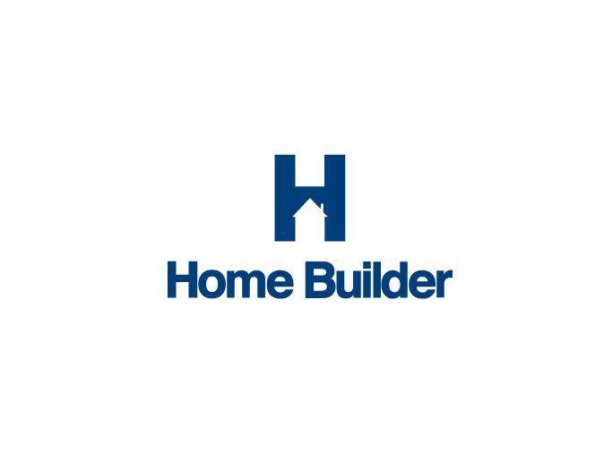 H Company Logo - Home Builder Logo // house in H. Logo. Home logo, Logo design, Logos