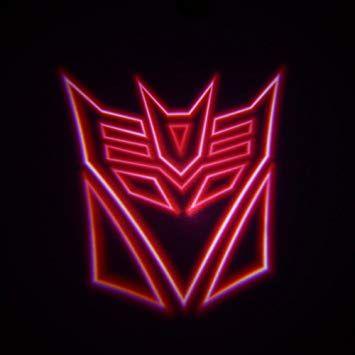 Red Transformer Logo - Padaday The transformers Red Decepticons 2x replaceable