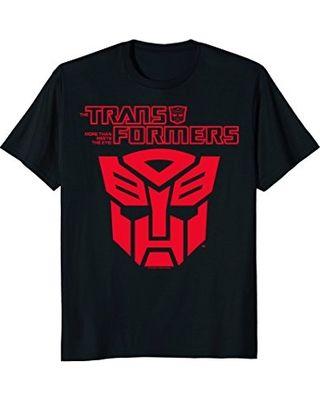 Red Transformer Logo - Amazing Deals on Transformers Red Shield And Logo T-Shirt