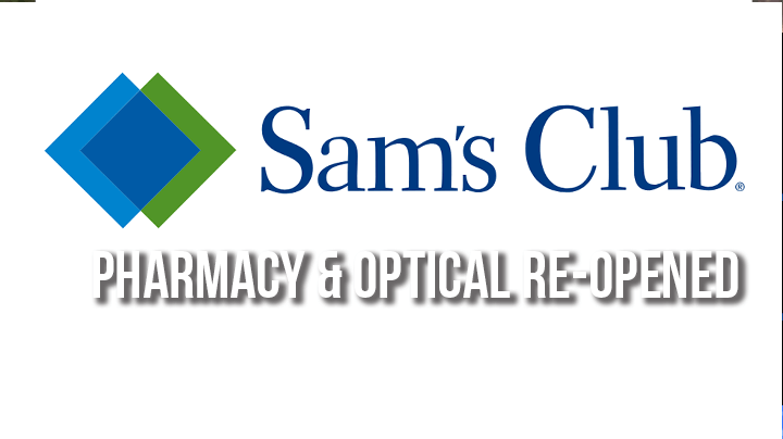 Sam's Club Optical Logo - Sam's Club Pharmacy & Optical Re-opened | 92.5 WPAP