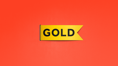 Gold Channel Logo - New Gold channel identity 'invokes the way “funny” makes you feel