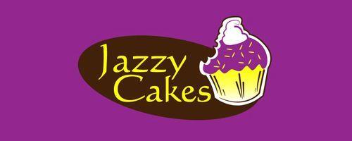 Famous Cupcake Logo - Jazzy Cakes Logo. Bakery Logos. Bakery, Bakery logo