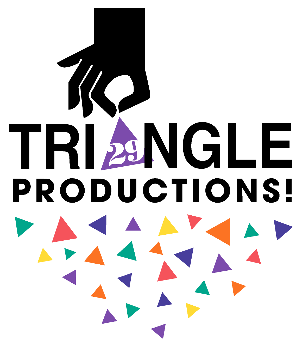 Triangle with Rooster Logo - triangle productions!