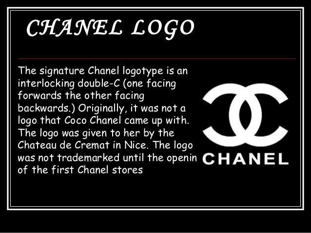 First Chanel Logo - Chanel