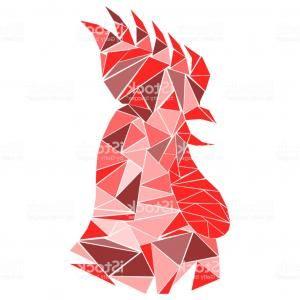 Triangle with Rooster Logo - Stock Illustration Rooster Logo Mascot Rooster Head | ARENAWP