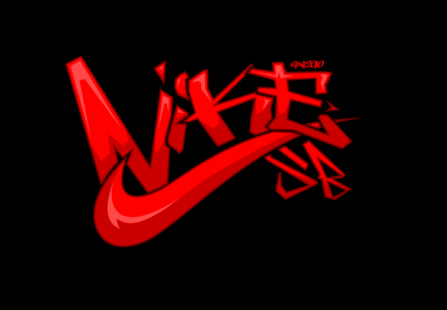 Graffiti Nike Logo - Nike SB logo Color