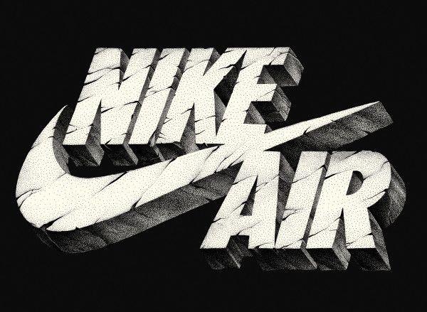 Graffiti Nike Logo - SHANE