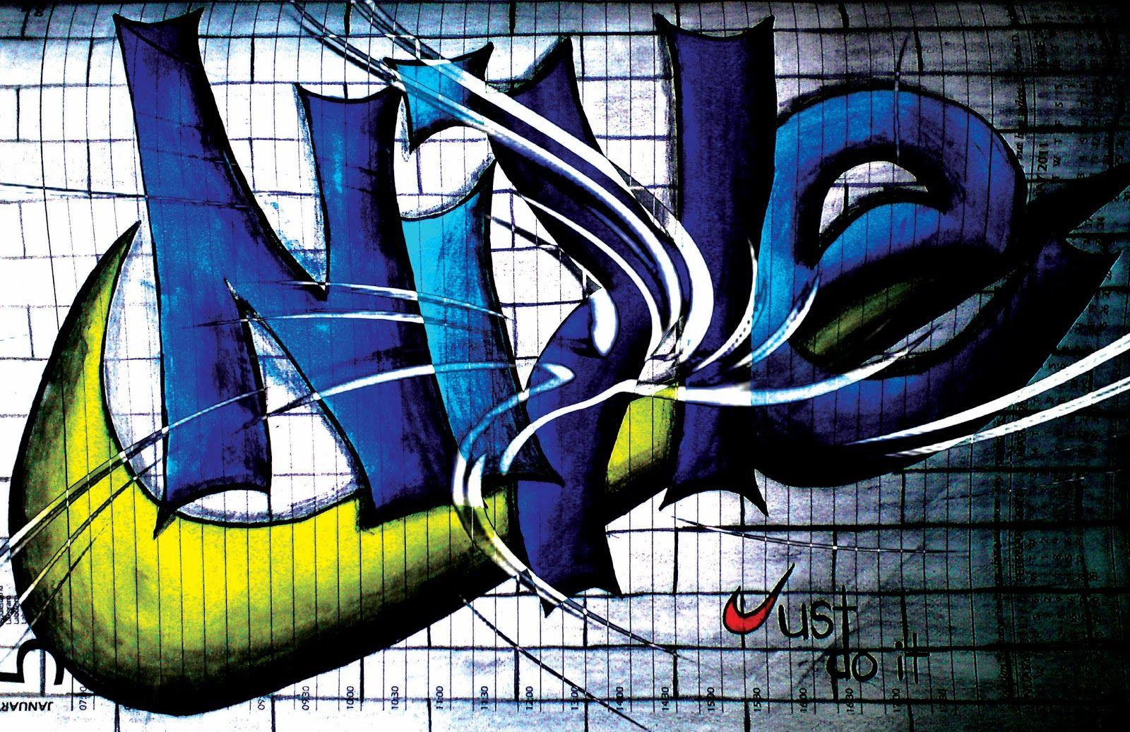 Graffiti Nike Logo - LogoDix