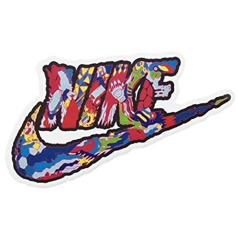 Graffiti Nike Logo - NAVA Graffiti Pop Art Extreme Sports Luggage Skateboard