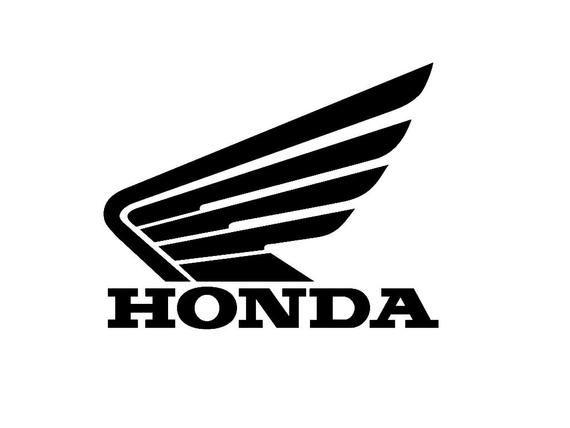 Black Honda Logo - Honda Logo dealership garage car sticker vinyl decal wall art | Etsy