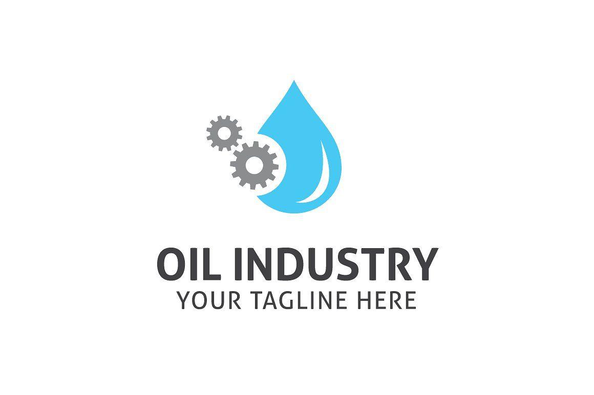 Industry Logo - Oil Industry Logo Template ~ Logo Templates ~ Creative Market