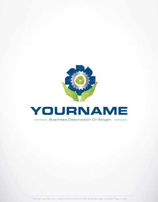 Industry Logo - Exclusive Logos Store - Green Industry logo design