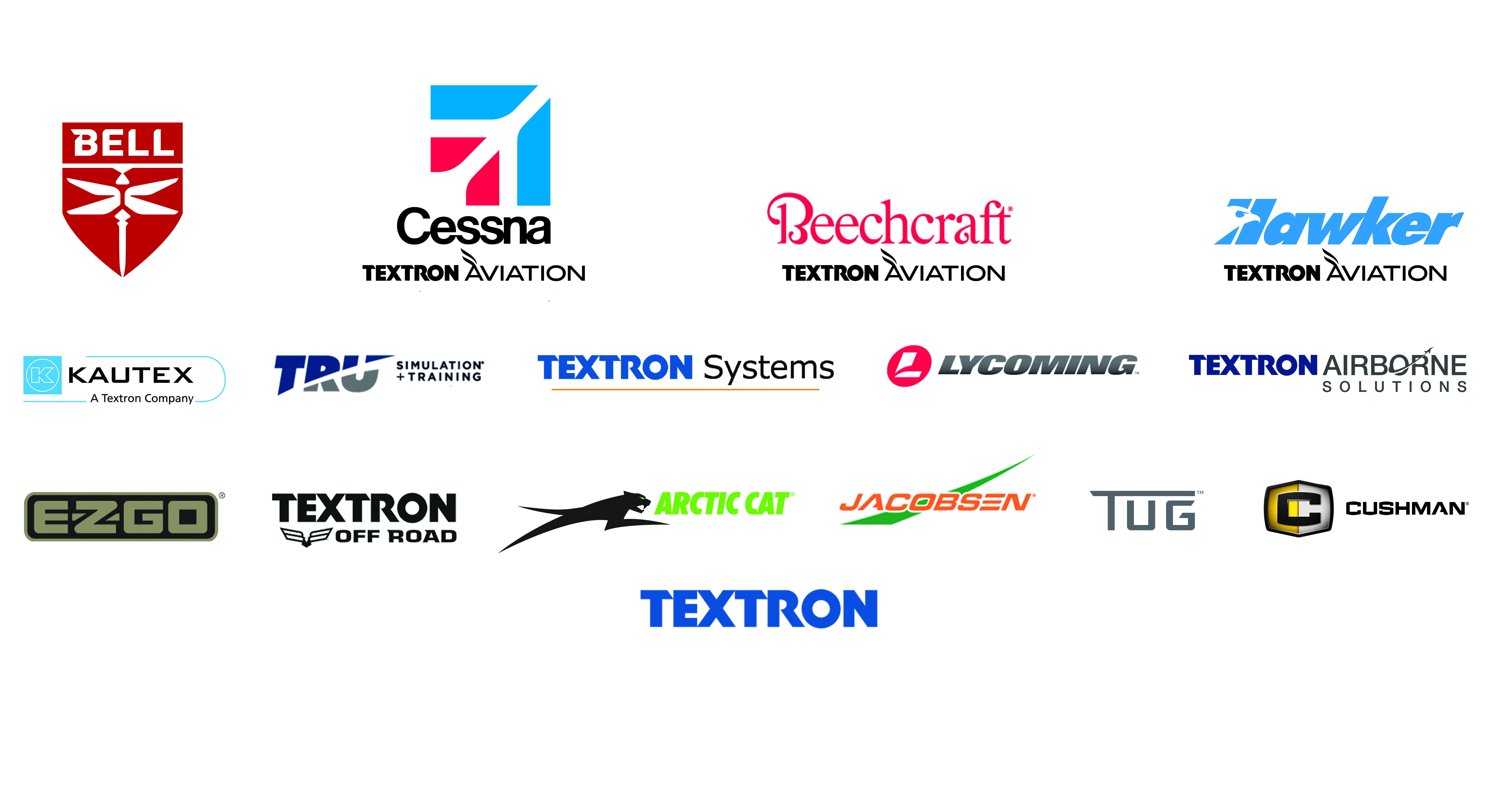 Us Aerospace Company Logo - Textron