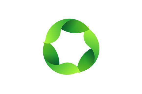 Download Free Three Leaf Logo Logodix PSD Mockup Template
