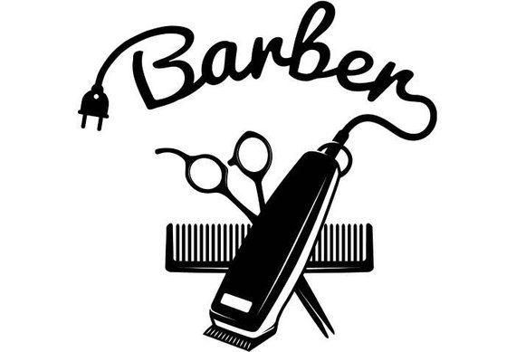 Barber Logo - Barber Logo 4 Salon Shop Haircut Hair Cut Groom Grooming | Etsy