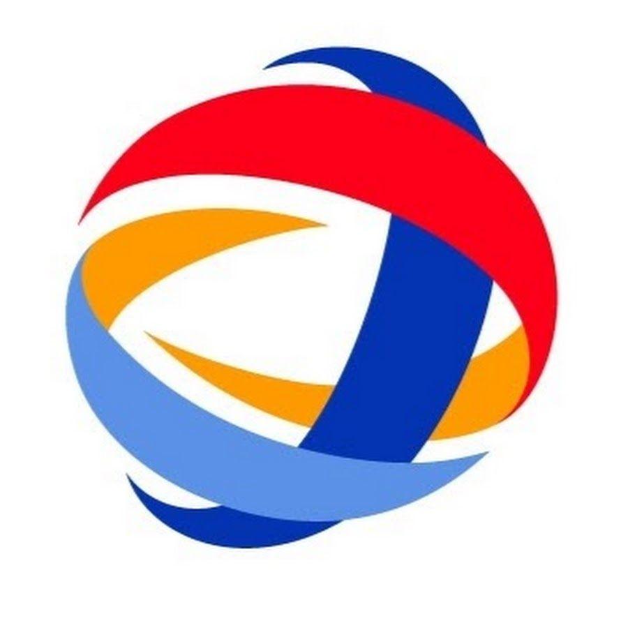 Red-Orange and Blue Circle Logo - Red blue orange circle Logos